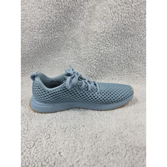 Nobull Project Knit Runner Diamond Mesh Blue Gum Running Shoes Women 8.5 Men 7 - Picture 11 of 14